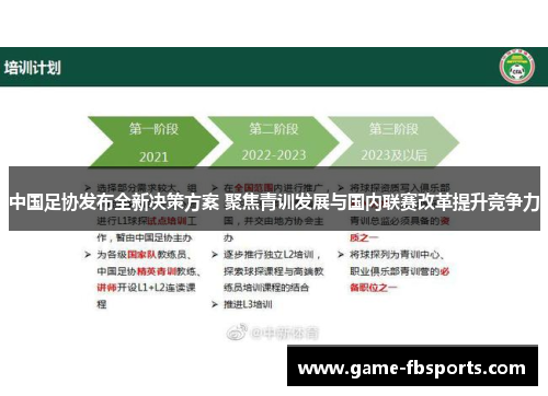 中国足协发布全新决策方案 聚焦青训发展与国内联赛改革提升竞争力