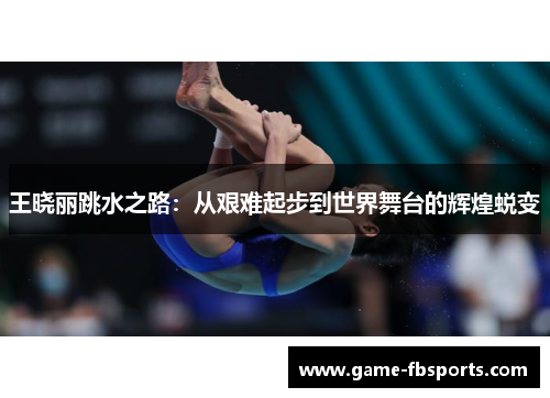 王晓丽跳水之路：从艰难起步到世界舞台的辉煌蜕变