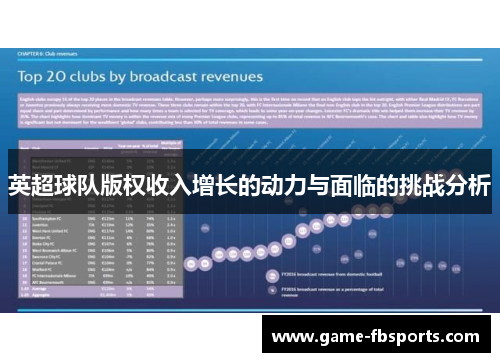 英超球队版权收入增长的动力与面临的挑战分析